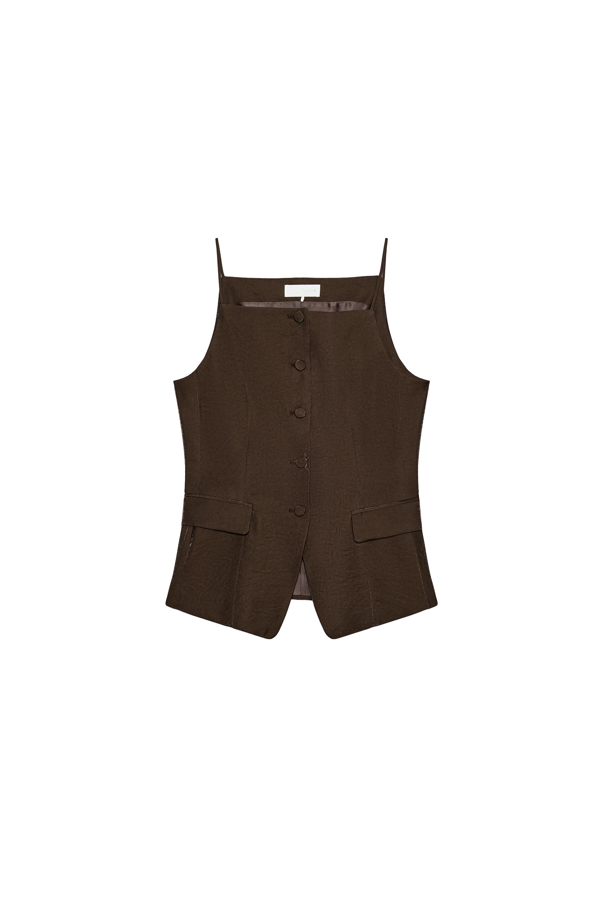 SHINY EFFECT VEST
